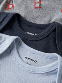 NAME IT 3-Pak Body Firetruck Blue